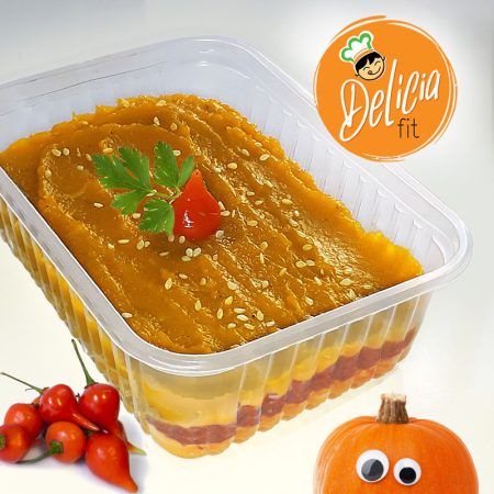 Escondidinho de Abóbora com Carne de Panela Desfiada