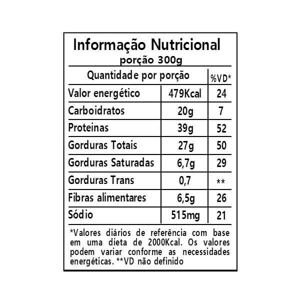 marmita congelada frango assado