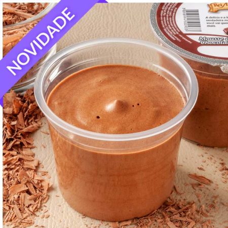 mousse de chocolate