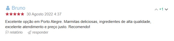 delicia fit comida congelada porto alegre depoimento de clientes