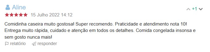 delicia fit comida congelada porto alegre depoimento de clientes