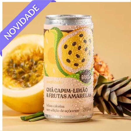 cha capim limão frutas amarelas brazô delicia fit
