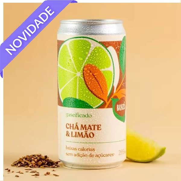 chá mate com limão brazô delicia fit